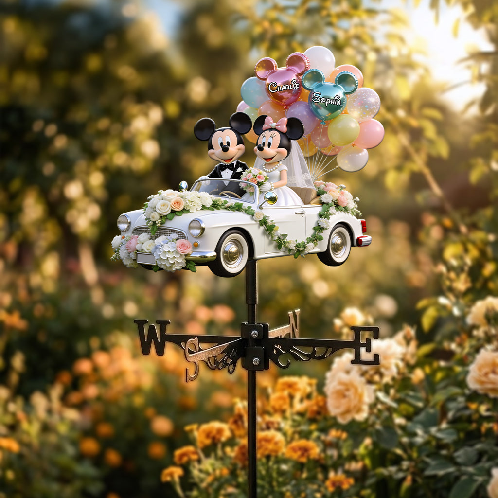 You & Me We Got This - Personalized Mouse Weather Vane