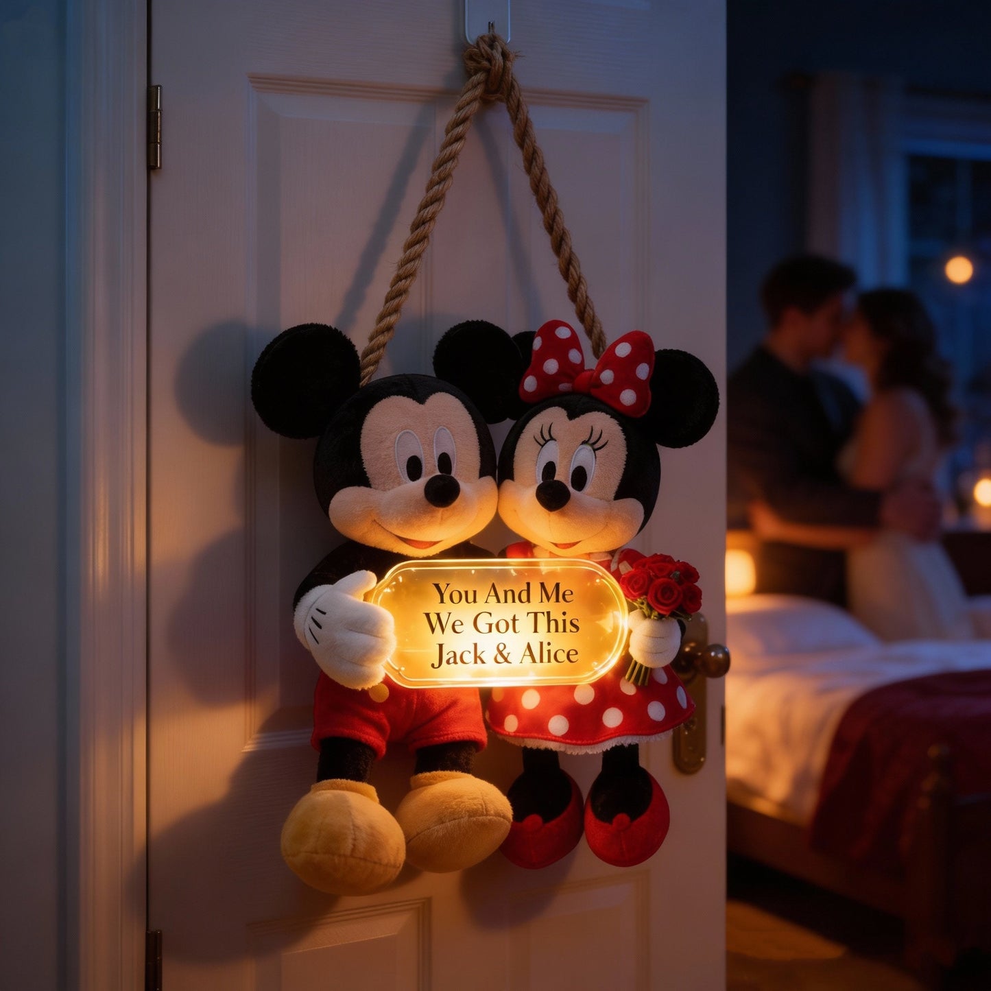 We Got This - Personalized Mouse LED Light Acrylic Sign