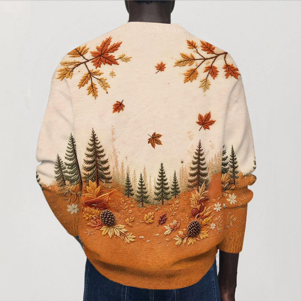 It's Pumpkin Spice Latte Season - Personalized Mouse Cardigan Sweater