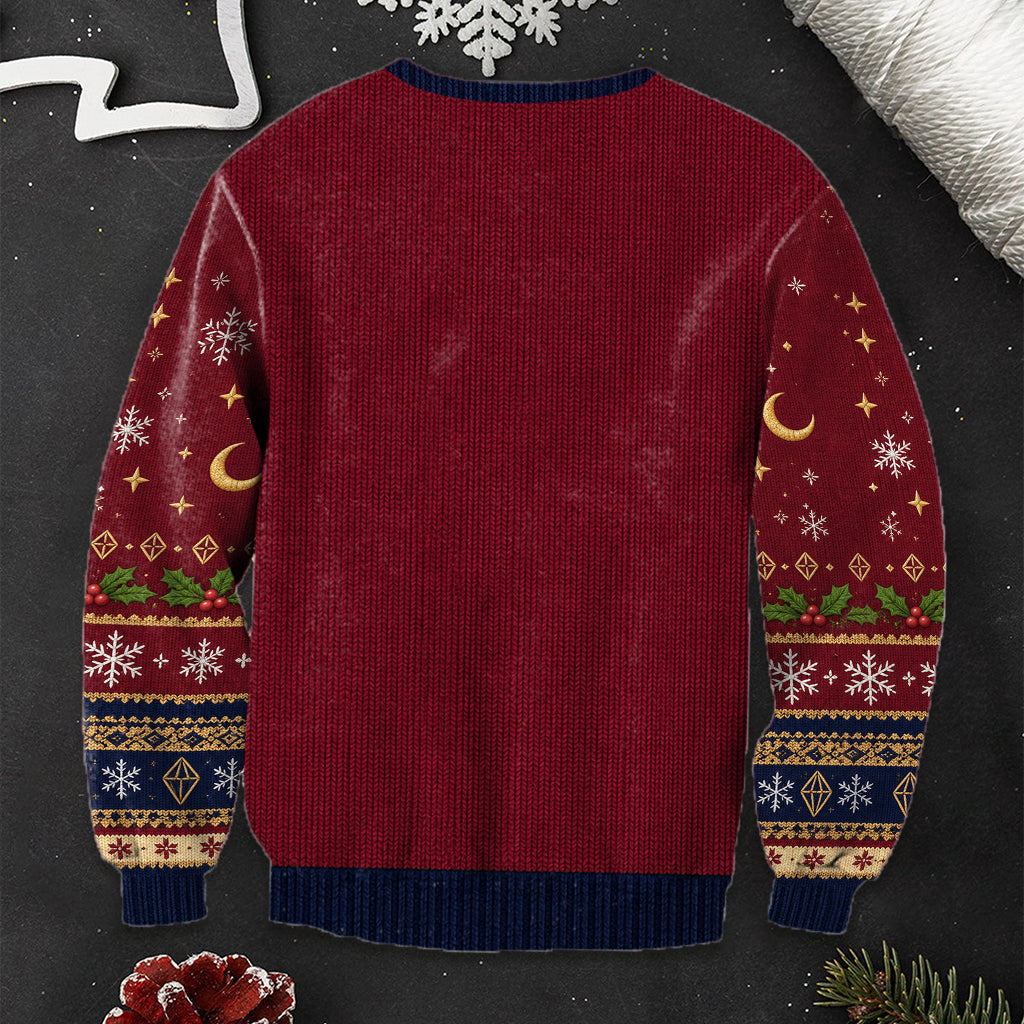 Magical Christmas - Personalized Mouse Ugly Sweater