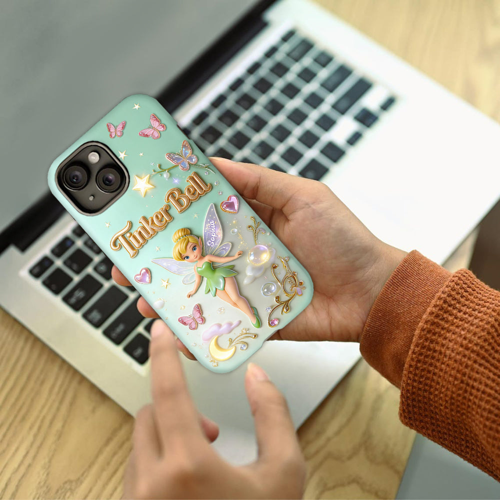 Pixie Dust - Personalized Flying Fairy Full Print Phone Case