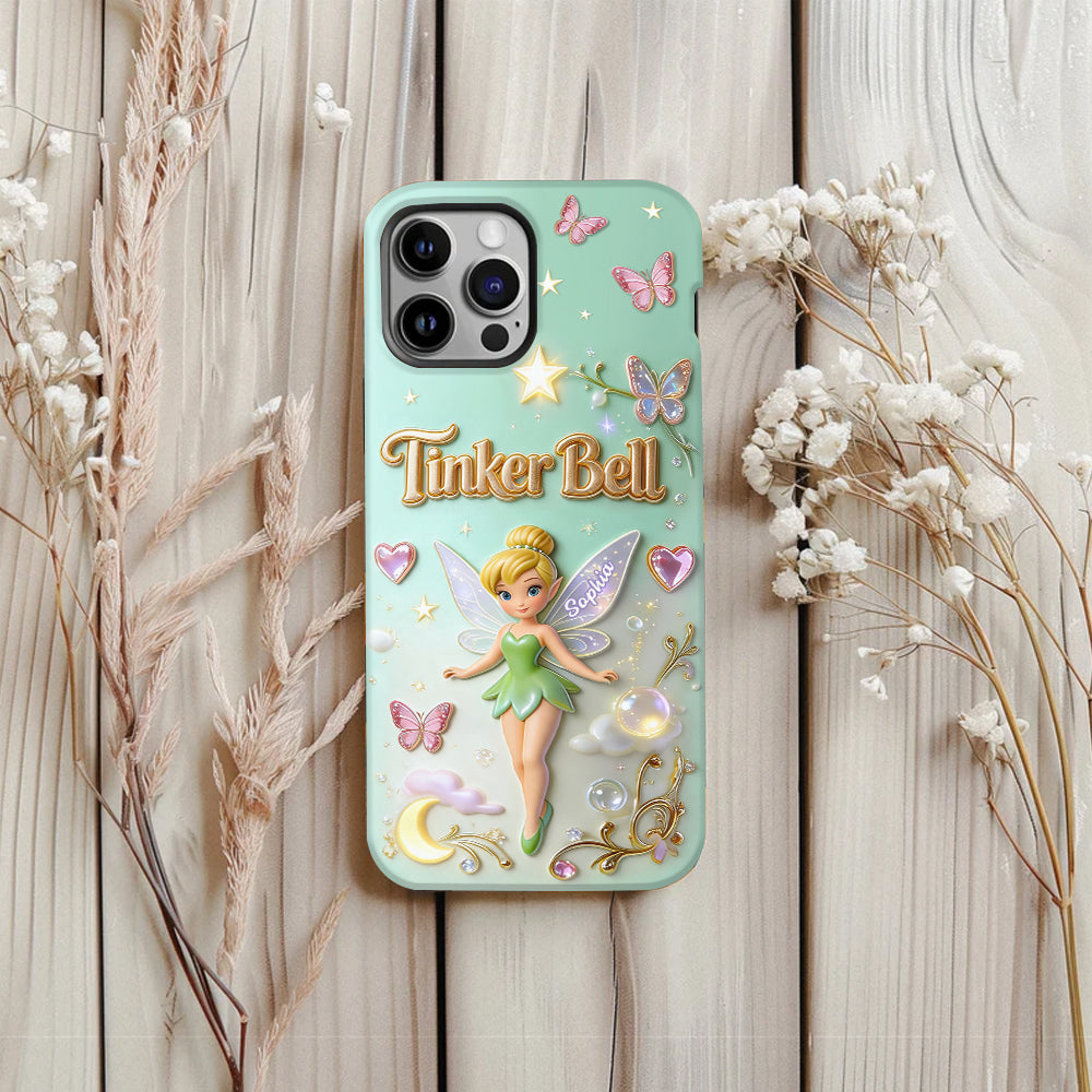 Pixie Dust - Personalized Flying Fairy Full Print Phone Case