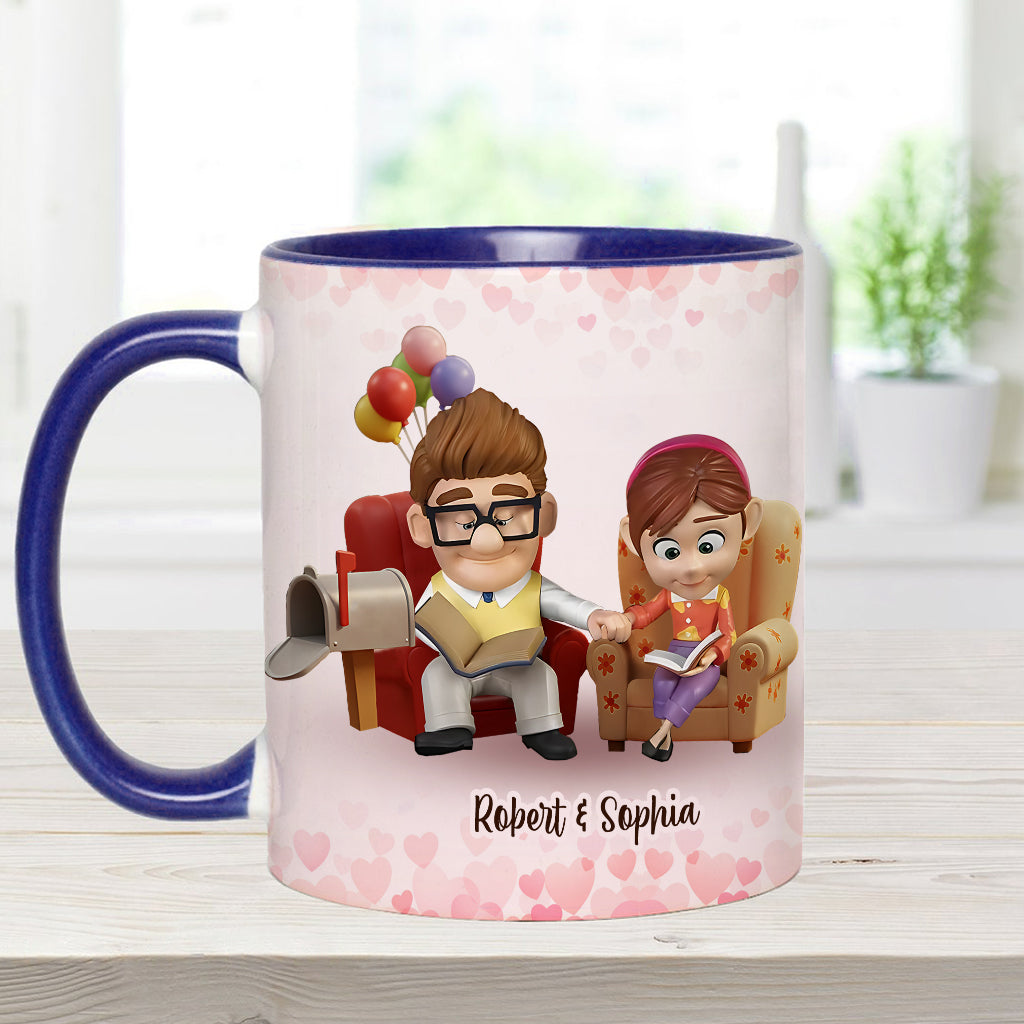 You Are My Greatest Adventure - Personalized Mouse Accent Mug