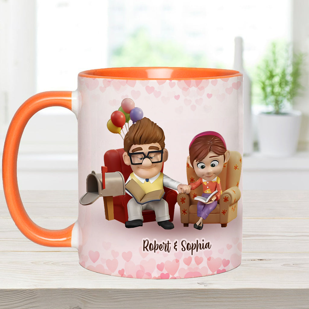 You Are My Greatest Adventure - Personalized Mouse Accent Mug