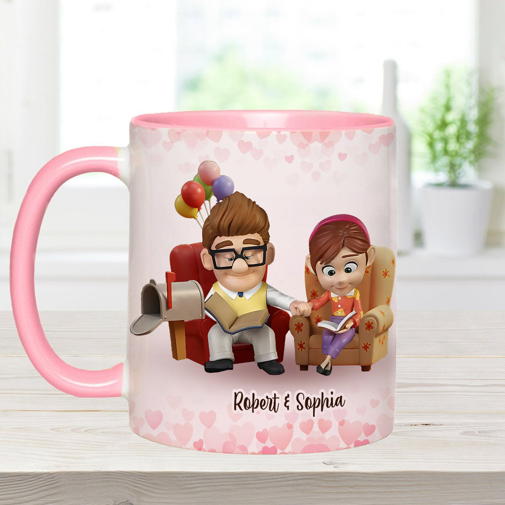 You Are My Greatest Adventure - Personalized Mouse Accent Mug