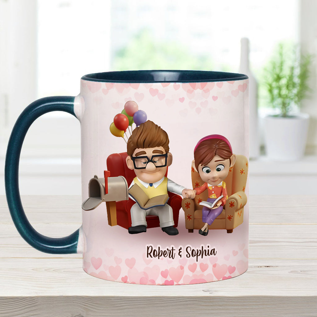 You Are My Greatest Adventure - Personalized Mouse Accent Mug