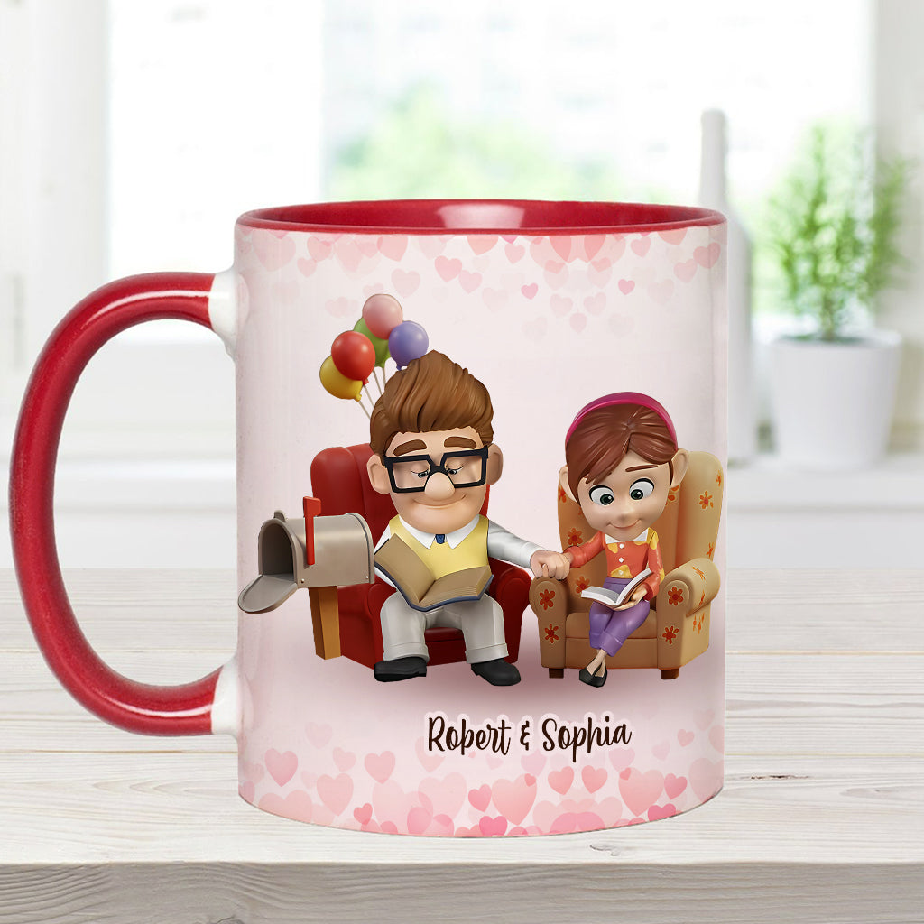 You Are My Greatest Adventure - Personalized Mouse Accent Mug