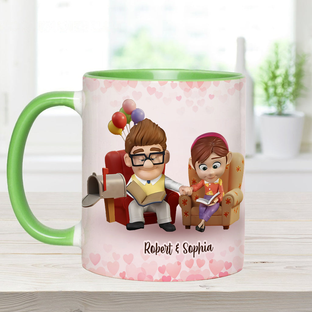 You Are My Greatest Adventure - Personalized Mouse Accent Mug