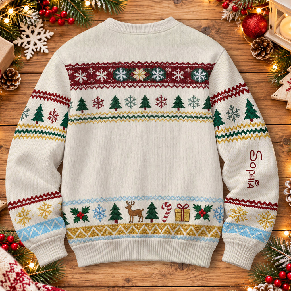 Magical Christmas - Personalized Mouse Light Up Sweater