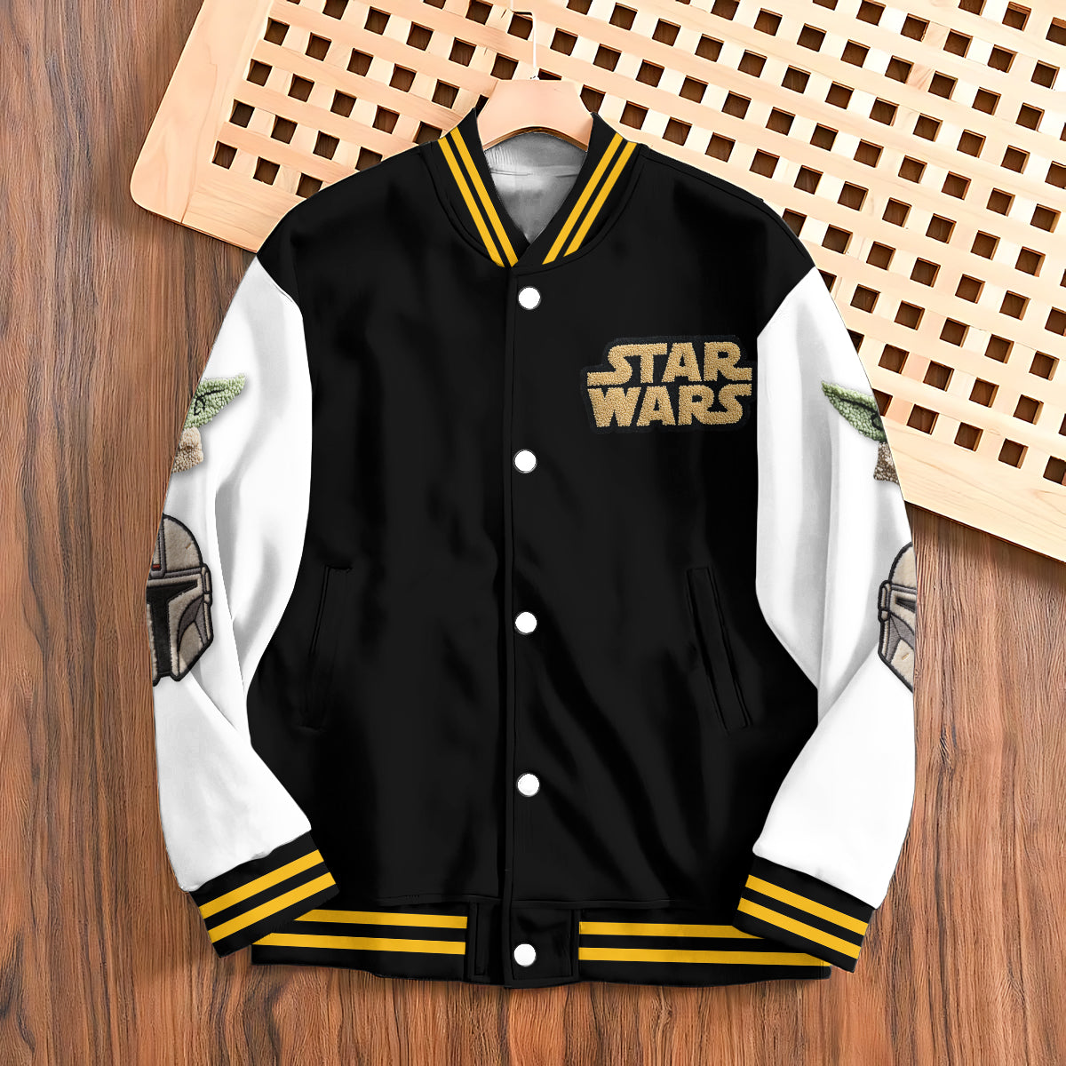 This Is The Way - Personalized The Force Varsity Jacket