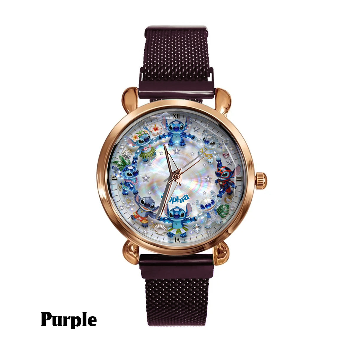 Ohana Means Family - Personalized Ohana Women Hand Watch