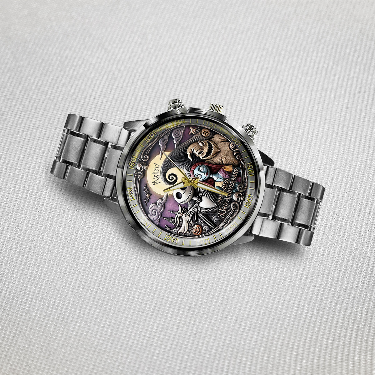 33rd Anniversary - Personalized Nightmare Hand Watch
