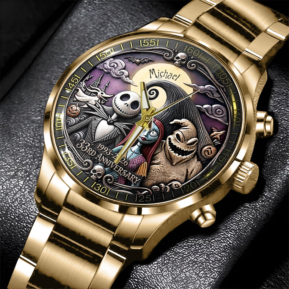 33rd Anniversary - Personalized Nightmare Hand Watch