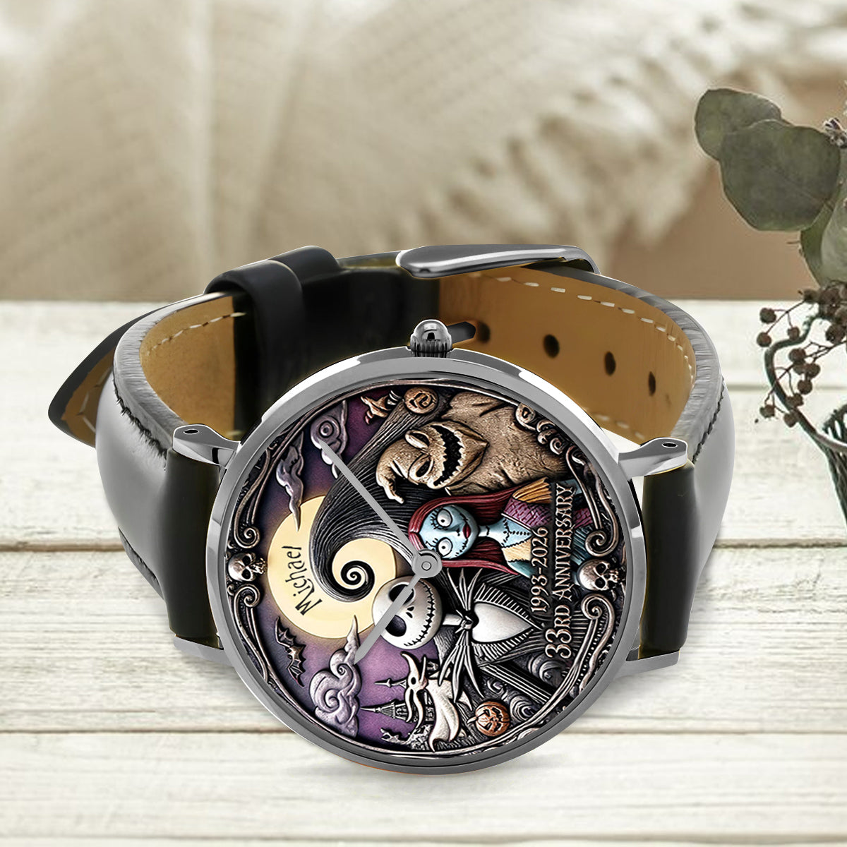 33rd Anniversary - Personalized Nightmare Hand Watch