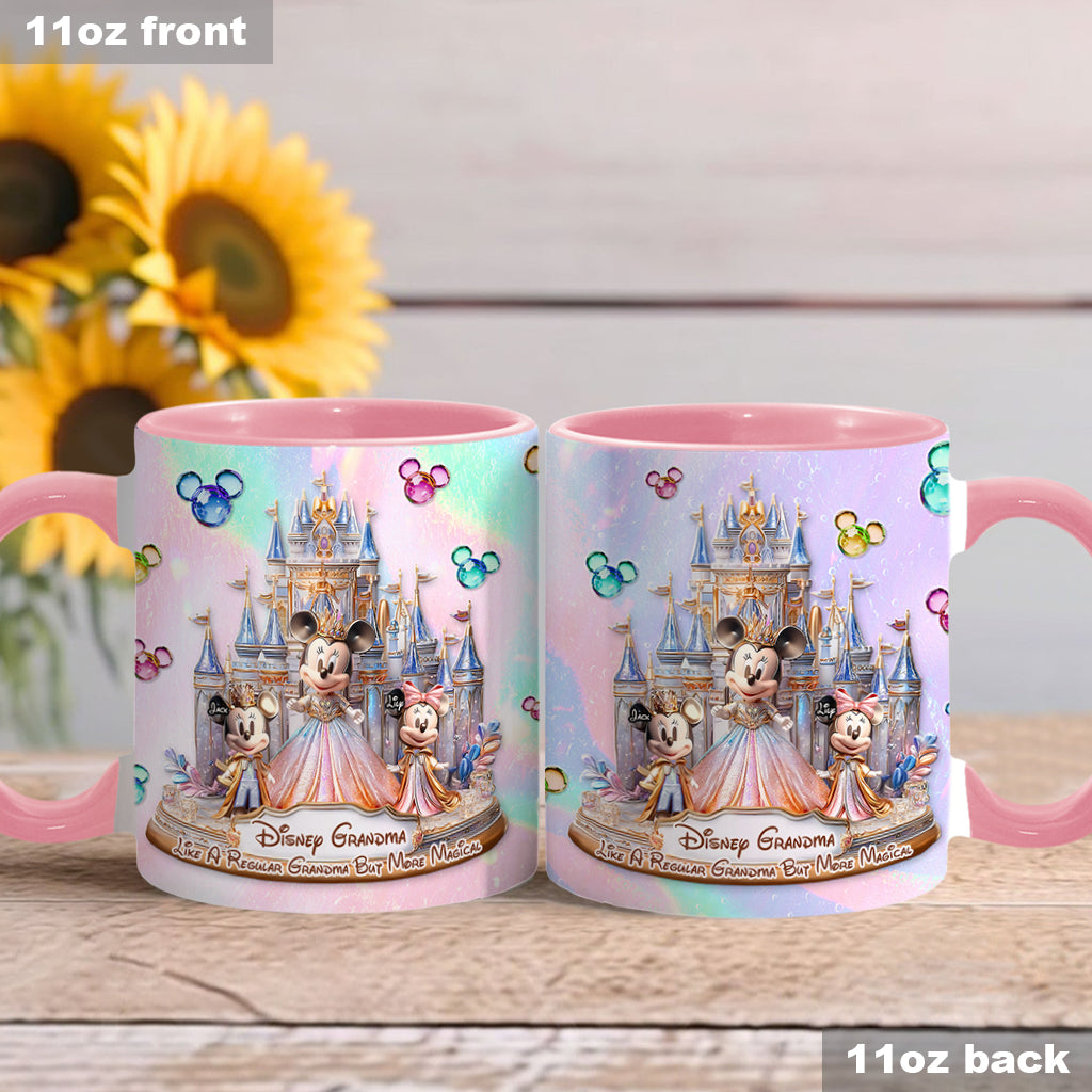 Magic Grandma - Personalized Mouse Accent Mug
