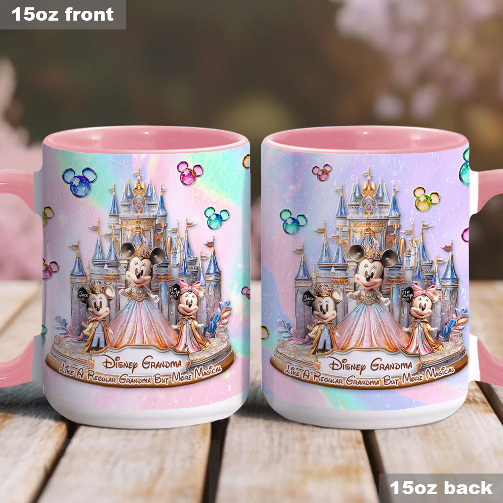Magic Grandma - Personalized Mouse Accent Mug