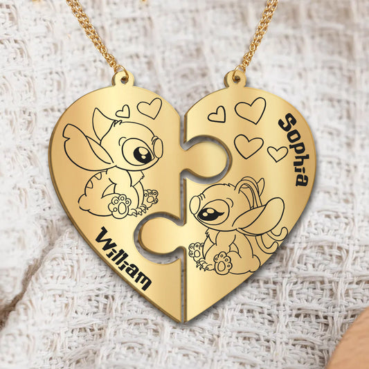 I'm Yours No Returns Or Refunds - Personalized Ohana Matching Pendant Necklace