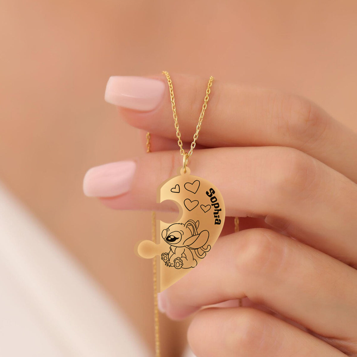 I'm Yours No Returns Or Refunds - Personalized Ohana Matching Pendant Necklace