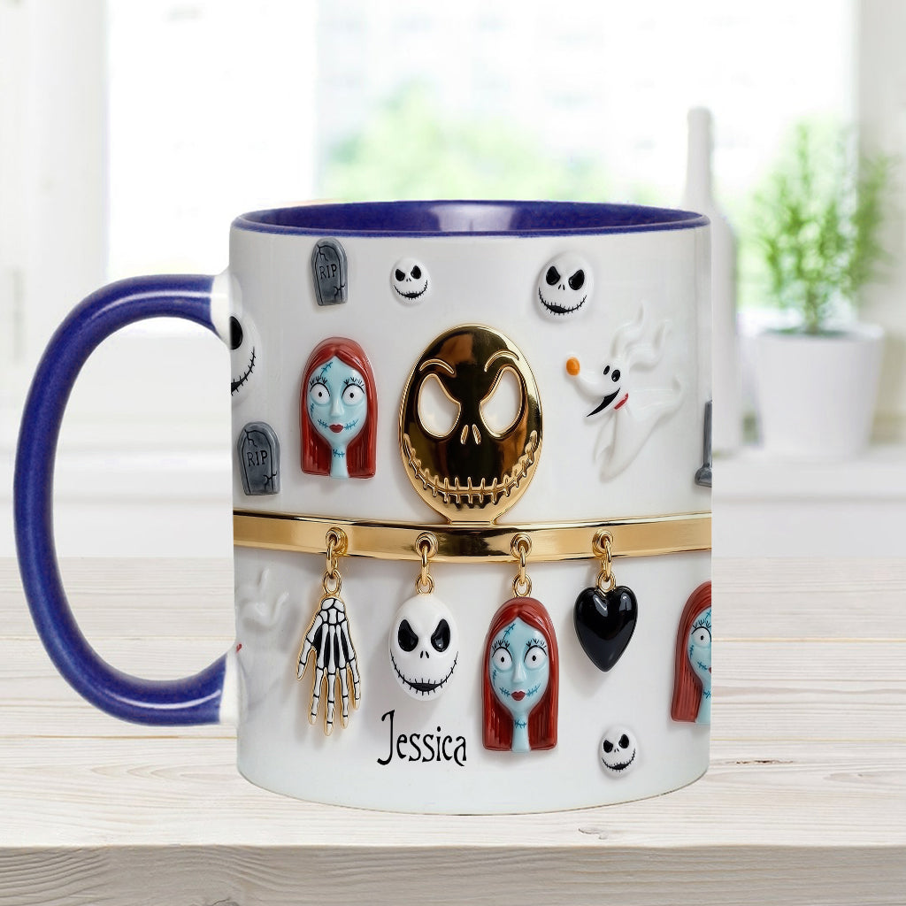 The Nightmare - Personalized Nightmare Accent Mug & Coaster