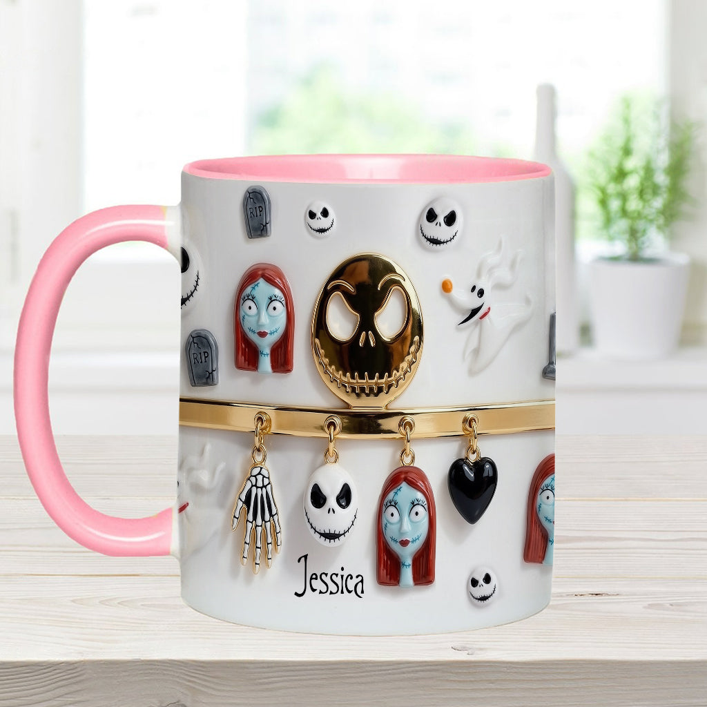 The Nightmare - Personalized Nightmare Accent Mug & Coaster