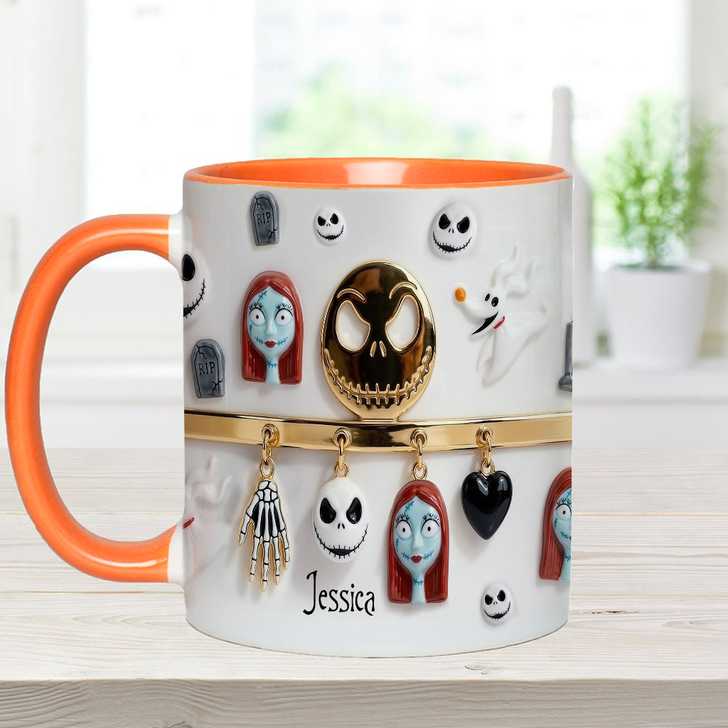 The Nightmare - Personalized Nightmare Accent Mug & Coaster