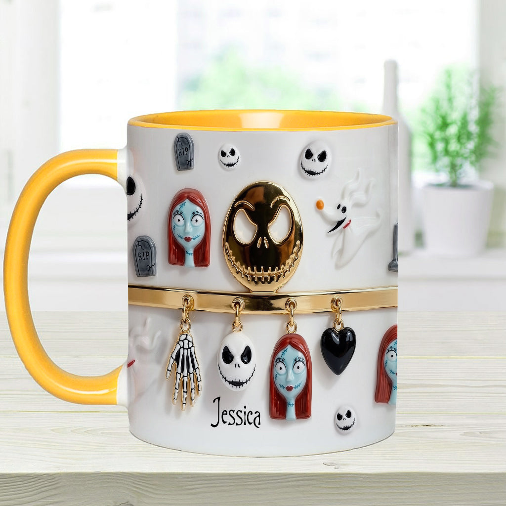 The Nightmare - Personalized Nightmare Accent Mug & Coaster