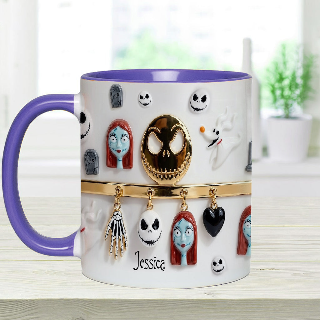 The Nightmare - Personalized Nightmare Accent Mug & Coaster