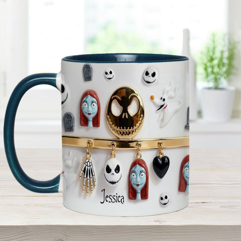 The Nightmare - Personalized Nightmare Accent Mug & Coaster