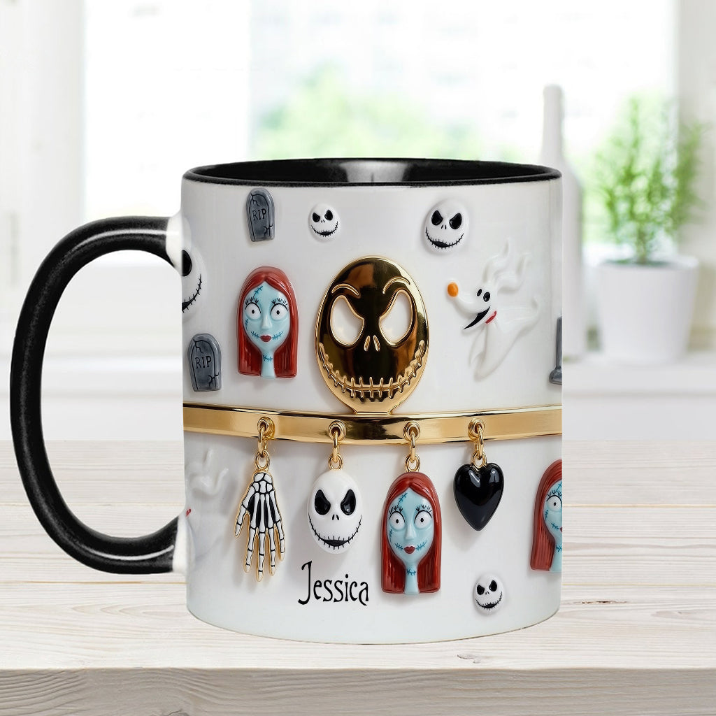 The Nightmare - Personalized Nightmare Accent Mug & Coaster