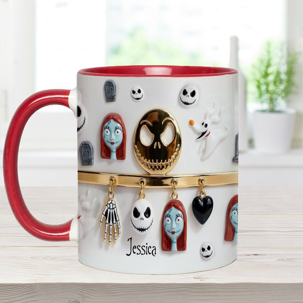 The Nightmare - Personalized Nightmare Accent Mug & Coaster