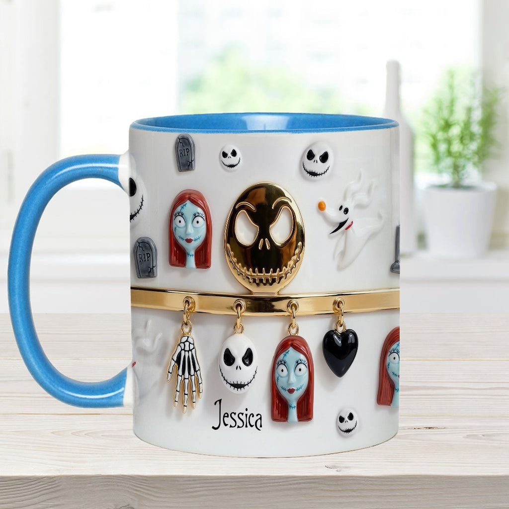 The Nightmare - Personalized Nightmare Accent Mug & Coaster