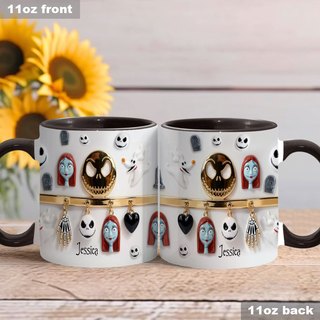 The Nightmare - Personalized Nightmare Accent Mug & Coaster