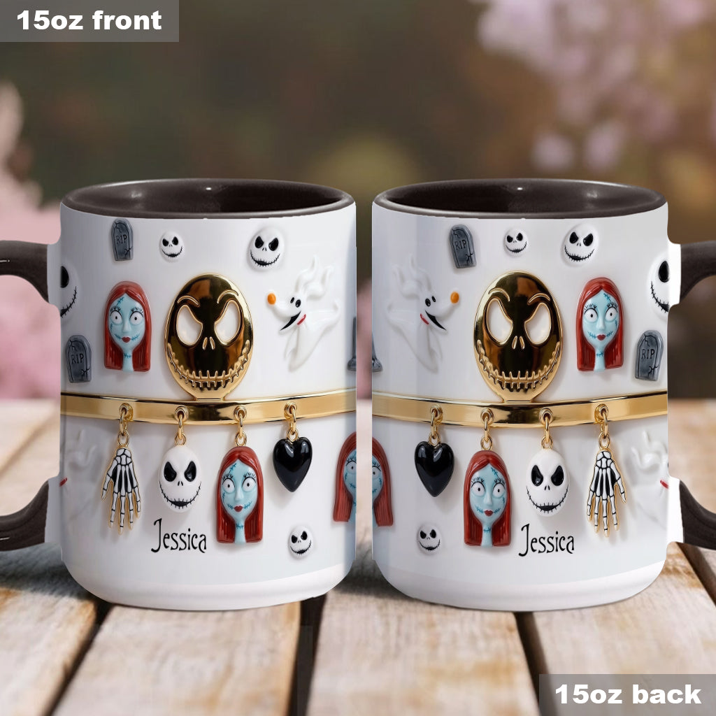 The Nightmare - Personalized Nightmare Accent Mug & Coaster