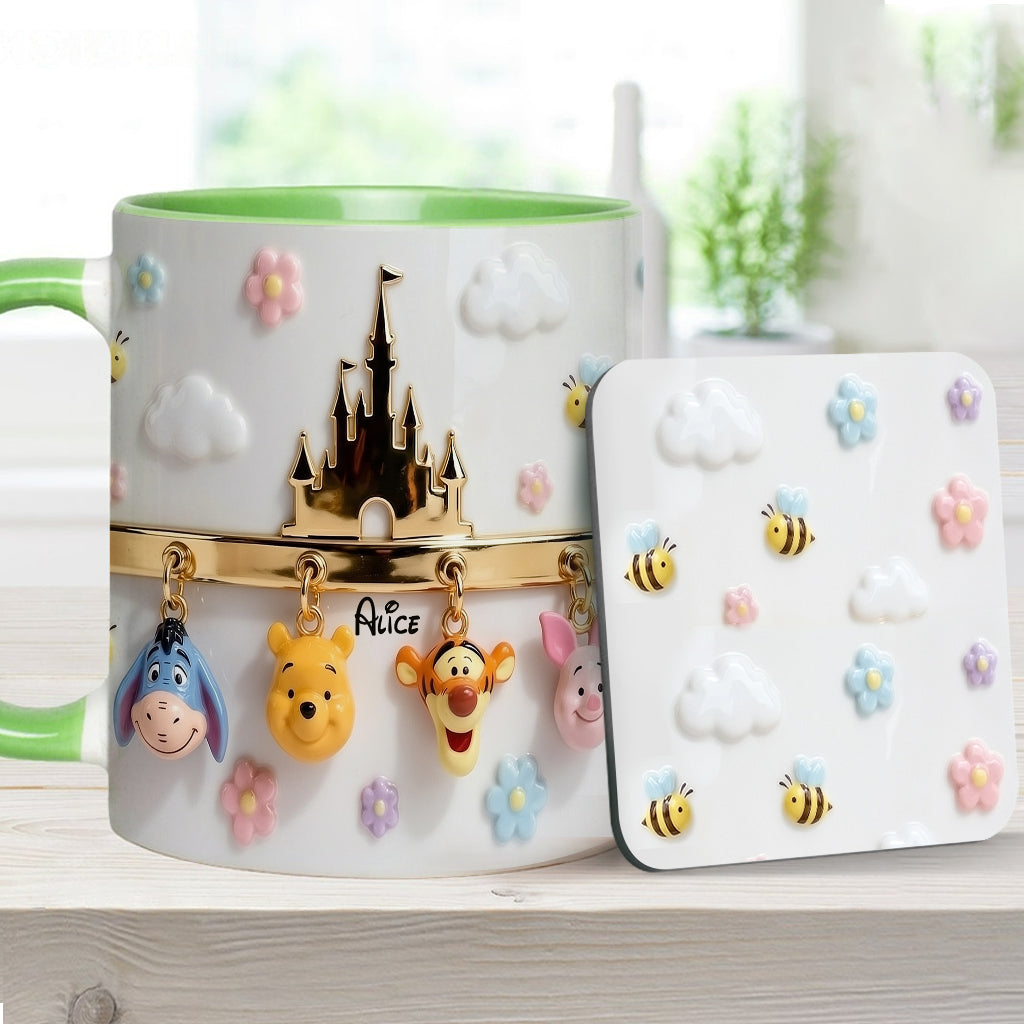 Friends - Personalized Mouse Accent Mug & Coaster