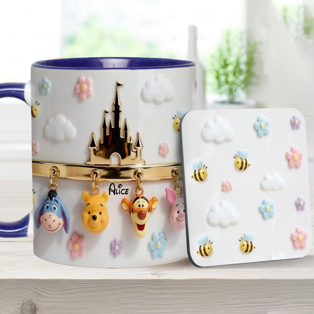 Friends - Personalized Mouse Accent Mug & Coaster