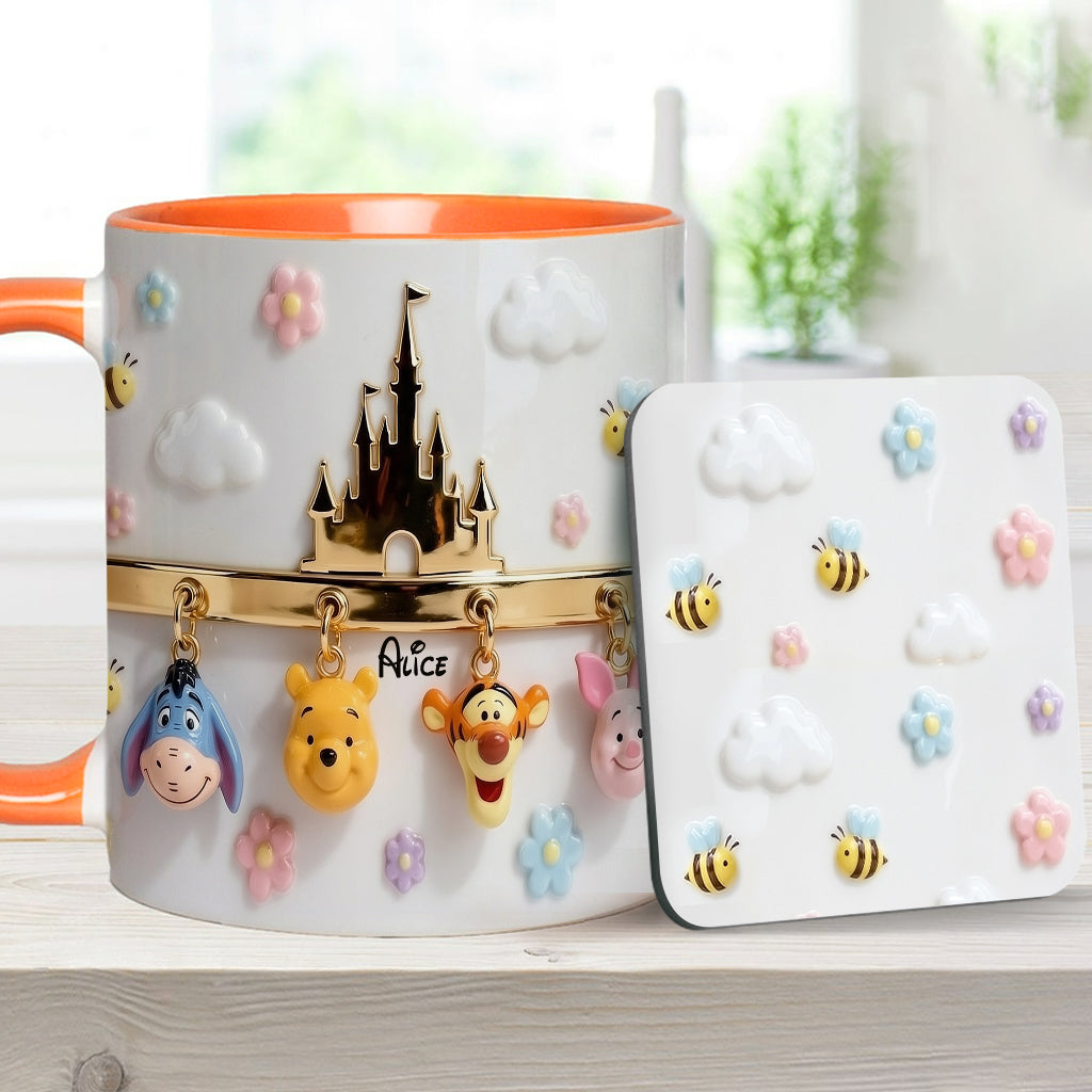 Friends - Personalized Mouse Accent Mug & Coaster