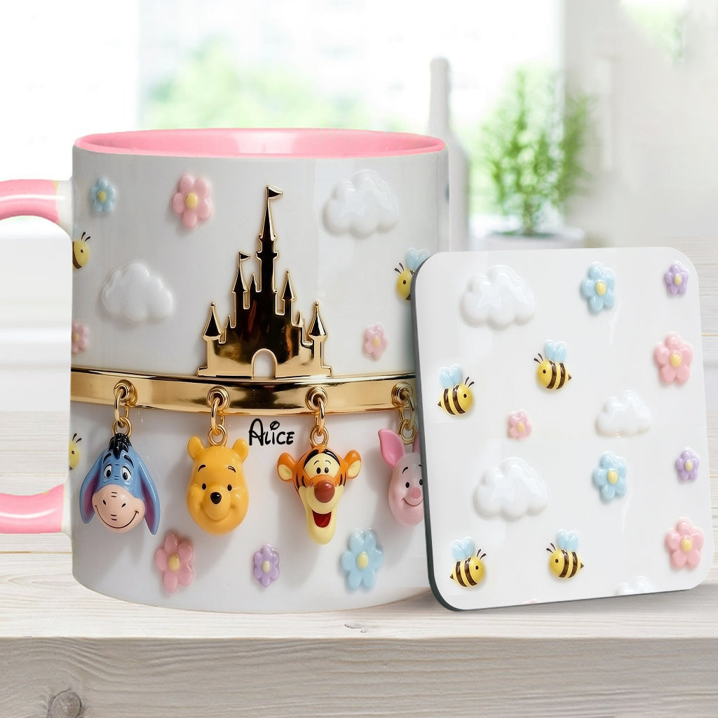 Friends - Personalized Mouse Accent Mug & Coaster