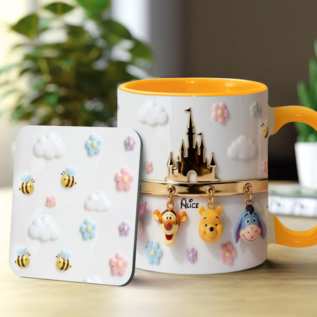 Friends - Personalized Mouse Accent Mug & Coaster