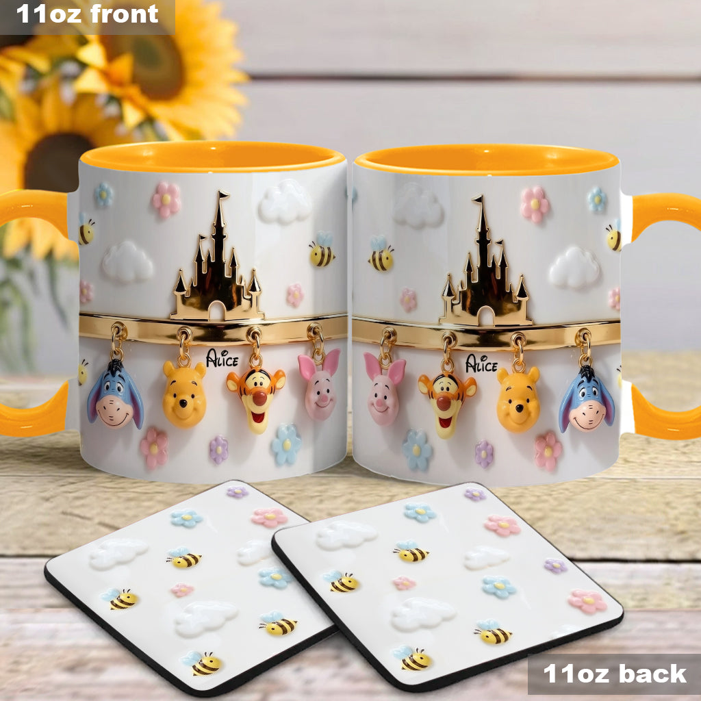 Friends - Personalized Mouse Accent Mug & Coaster