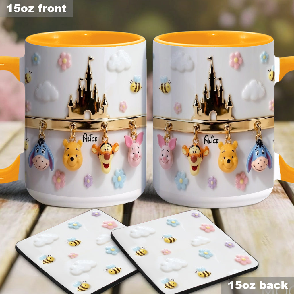 Friends - Personalized Mouse Accent Mug & Coaster