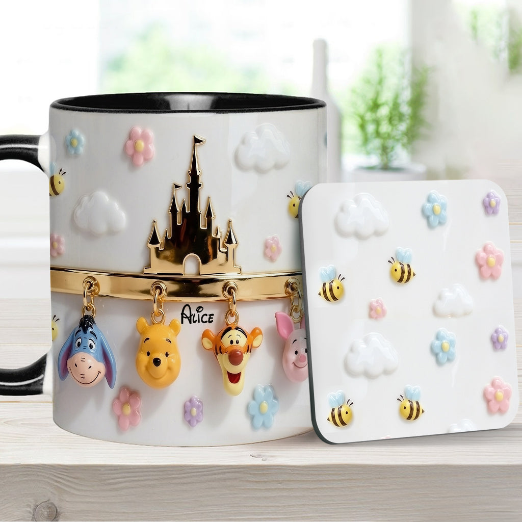 Friends - Personalized Mouse Accent Mug & Coaster