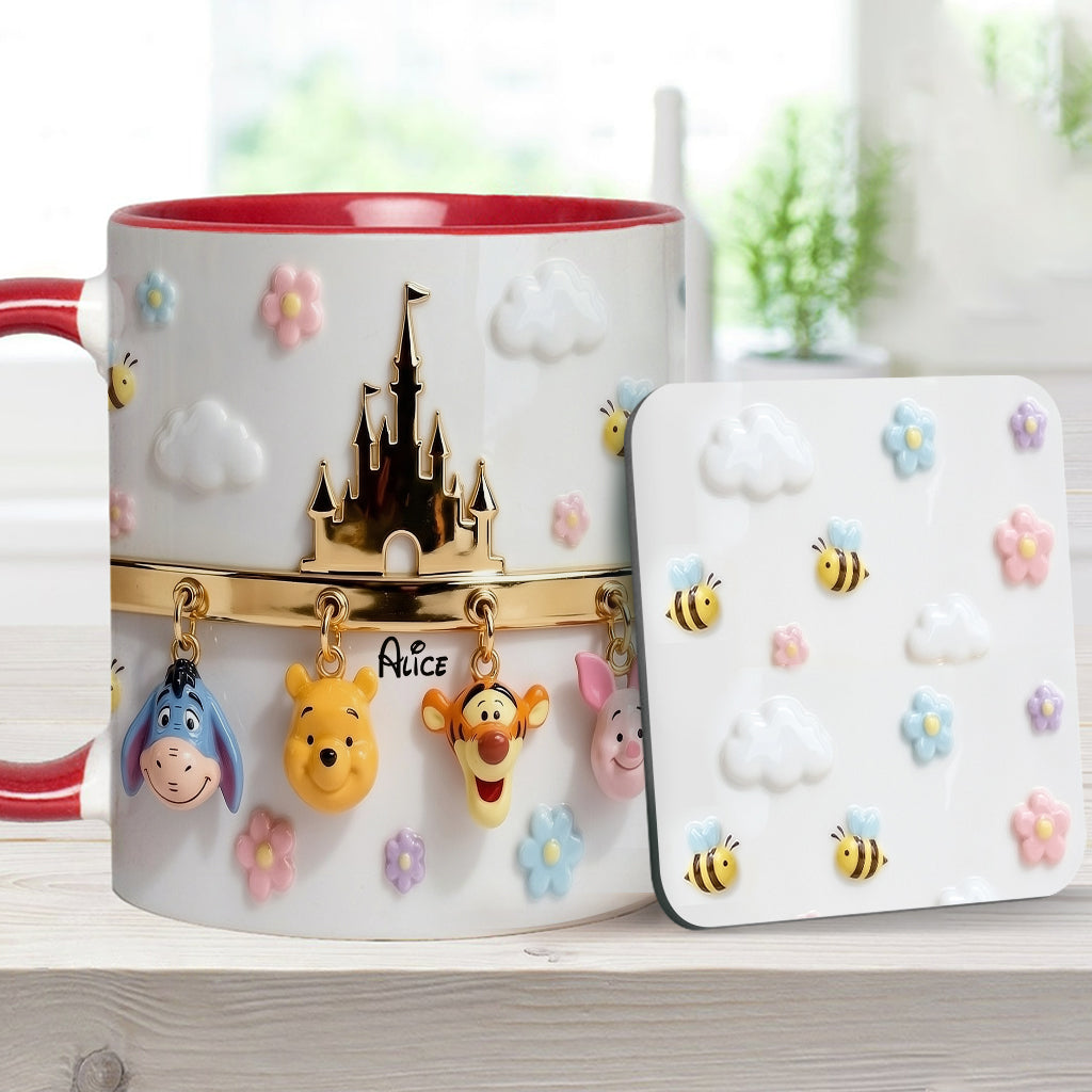 Friends - Personalized Mouse Accent Mug & Coaster