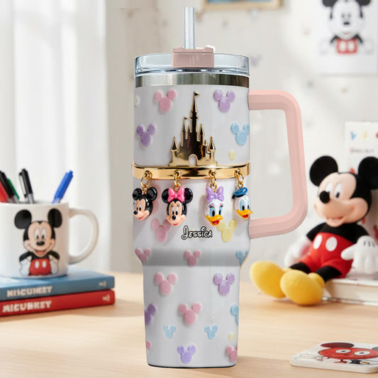 Friends - Personalized Mouse Tumbler With Handle