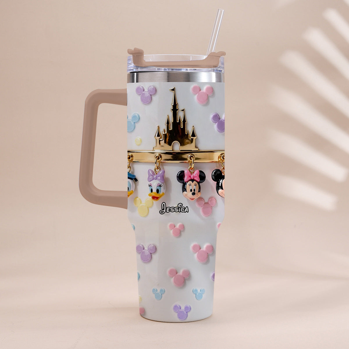 Friends - Personalized Mouse Tumbler With Handle
