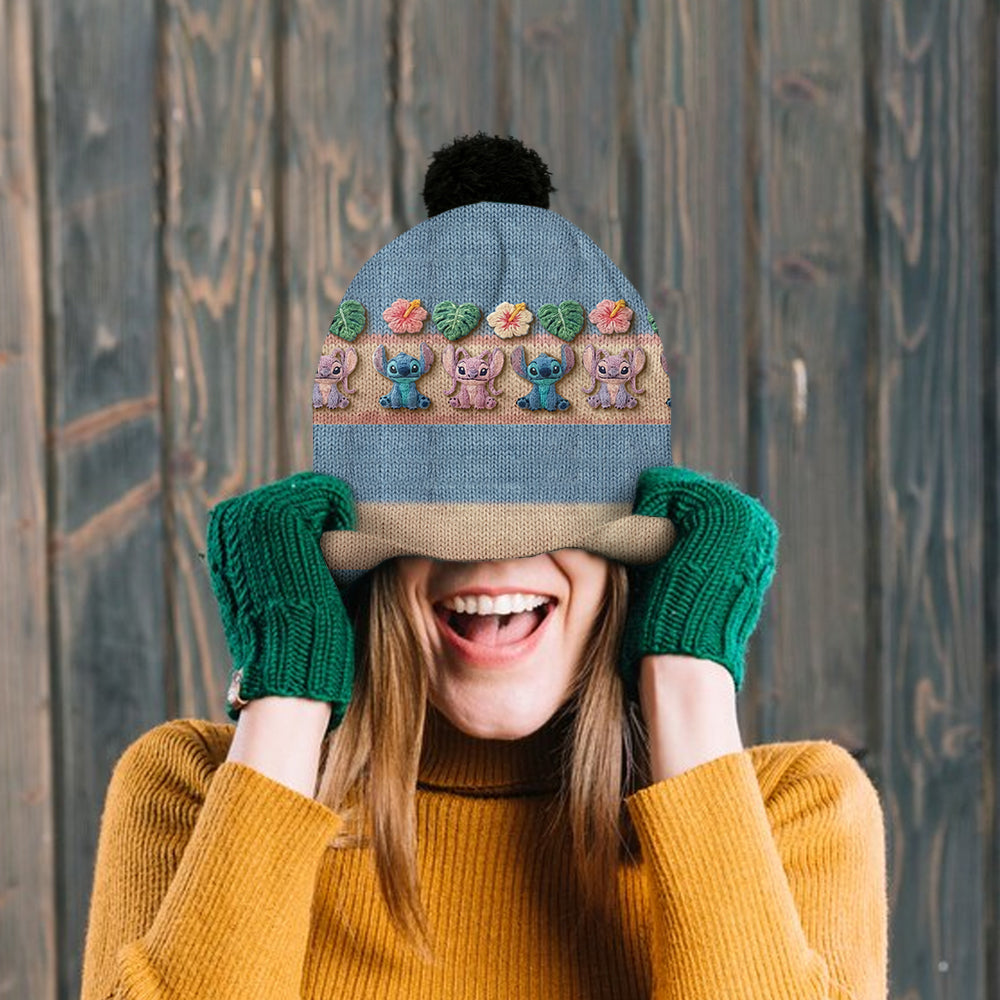 Ohana Vibe - Personalized Ohana Beanie Hat