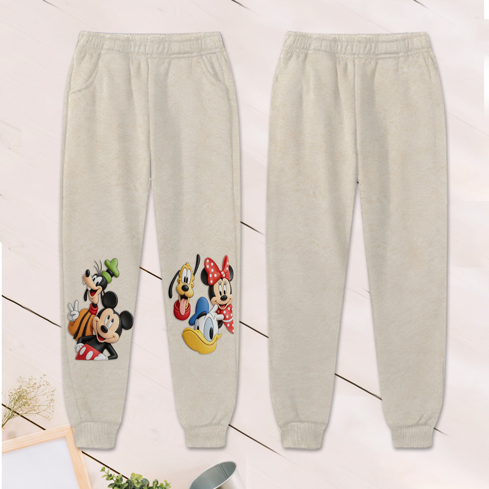 Magic Friends - Personalized Mouse Kid Hoodie & Kid Jogger Sweatpants