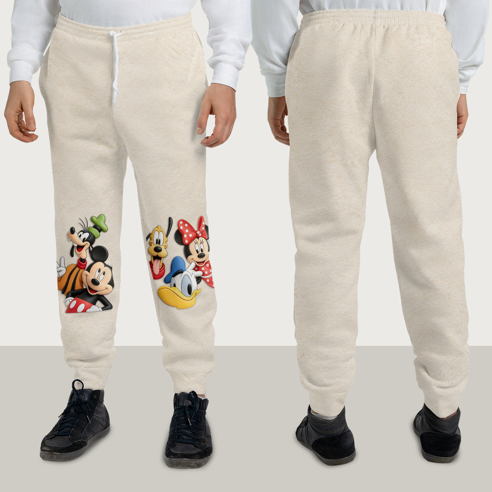 Magic Friends - Personalized Mouse Kid Hoodie & Kid Jogger Sweatpants