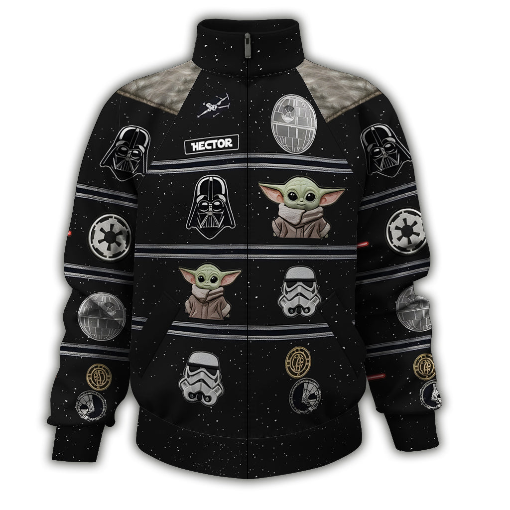 May The Force Be With You - Personalized The Force Zip Jacket