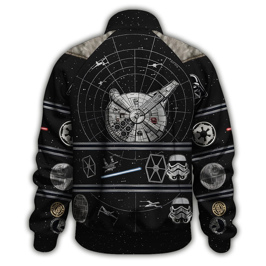 May The Force Be With You - Personalized The Force Zip Jacket
