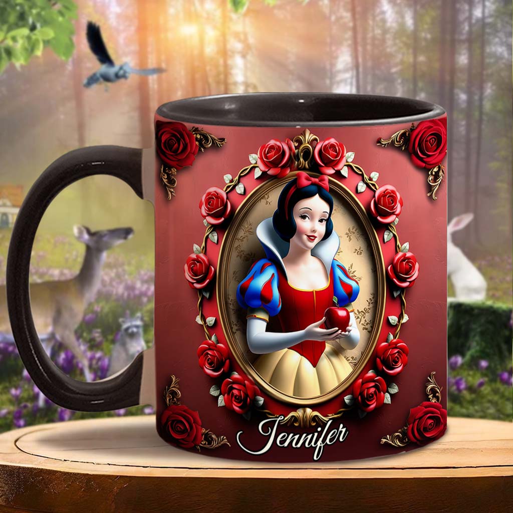 Beautiful Princess - Personalized Mouse Accent Mug